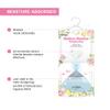 CANAGER Hanging Moisture Absorber, Lemon Rose Moistureproof Hanging BagDehumidifier Bag (8 packs) Hanging Closet Dehumidifier Bags, Moisture Absorb 12.5 oz view 3