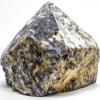 3.5" 525g Dark Purple Lepidolite w/Yellow Inclusions Polished Top Specimen Natural Lithia Mica Gemstone Crystal Mineral Point - Brazil view 4