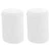 100Pcs Disposable Paper Cup Covers 2.95 Inch White Dustproof Lids for Coffee, Tea, Hot Chocolate, Ideal for Home, Hotel, Cafe, and Salon Use view 1