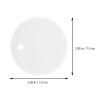 100Pcs Disposable Paper Cup Covers 2.95 Inch White Dustproof Lids for Coffee, Tea, Hot Chocolate, Ideal for Home, Hotel, Cafe, and Salon Use view 3