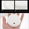 100Pcs Disposable Paper Cup Covers 2.95 Inch White Dustproof Lids for Coffee, Tea, Hot Chocolate, Ideal for Home, Hotel, Cafe, and Salon Use view 4