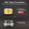 CROWNFUL Food Dehydrator Machine, 7 Stainless Steel Trays, Large Drying Space Dehydrated Dryer, Adjustable Timer and Temperature Control, Dryer for Jerky, Fruit, Meat, Herbs, 30+ Free Online Recipes view 2
