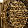 BHDecor Home Wall Decor  Multilayered Laser Cut Carved Elegant Wooden Mandala Hanging MDF Panels for Decoration - Rustic Contemporary Artwork 14.1 x 14.1 inch (36cm), Natural Wood view 4