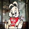 4D Cityscape INC Urban Art Graffiti: Thug for Life Bunny view 2