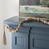 96" Decorative Wooden Bead Garland Natural - Threshold Designed with Studio McGee view 2