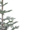 Northlight 4' Snow Covered Frosted Pine Artificial Christmas Tree with Jute Base - Unlit view 3