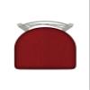 HBS 820 Catalina 36" Swivel Bar Stool with Anodized Nickel Finish and Graph Ruby Seat view 4