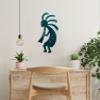 7055 Inc. Koko Baby Metal Wall Decor (Aged Teal) view 2