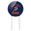 Acrylic Salem State University Vikings Logo Cake Topper Party Decoration for Wedding Anniversary Birthday Graduation