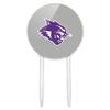 Acrylic Abilene Christian Secondary Logo Cake Topper Party Decoration for Wedding Anniversary Birthday Graduation view 1