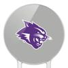 Acrylic Abilene Christian Secondary Logo Cake Topper Party Decoration for Wedding Anniversary Birthday Graduation view 3
