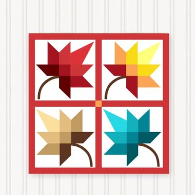 BARN Quilt Block Outdoor Square BQ008-05 | 6 Sizes | Outside Pattern | Wall Art | Yard Art | Barn Quilt Sign | Farm Quilt Design (11.5" x 11.5" 1 Sided)