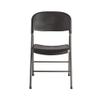 Blow Molded Folding Chair Plastic Chair Folding Chairs Party Table And Chairs For Events Foldable Chairs Indoor / Outdoor Bbq Chair Wwe Event Chairs Stackable Party Chairs Banquet Chair (8, Black) view 4