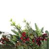 Frosted Pine and Berry Artificial Christmas Wreath 25-Inch Unlit view 2