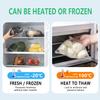 9527 Product 12" x 16" Clear Plastic Produce Bag, Food Storage Bag on a Roll, 350 Bags One Roll (2 Rolls), Freeze/Heat Clear Bag for Bread, Meat, Vegetables, Fruits view 4