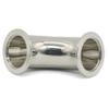 Brewing tools KF-10/16/25/40/50 Vacuum Tri Clamp 90 Degree Elbow SUS304 Stainless Sanitary Pipe Fitting Beer Brewing Diary Product Hardware Parts (Size : KF-40) view 4