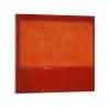 32 Paintings by Mark Rothko - Marks Rothko - Orange and Red on Red - Abstract Art Poster Decorative Painting Canvas Wall Art Living Room Posters Bedroom Painting 20x20inch(50x50cm) view 1