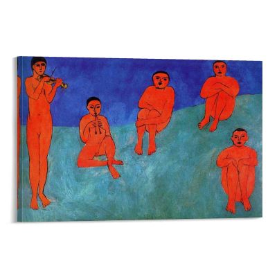 14 Paintings by Matisse - Retro Henri Matisse - Music Poster Decorative Painting Canvas Wall Art Living Room Posters Bedroom Painting 28x42inch(70x105cm)