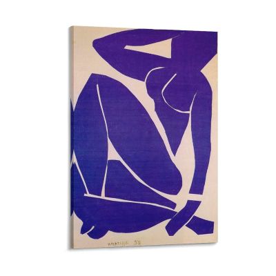 14 Paintings by Matisse - Henri Matisse - Blue Nude III Poster Decorative Painting Canvas Wall Art Living Room Posters Bedroom Painting 28x42inch(70x105cm)