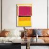 32 Paintings by Mark Rothko - Marks Rothko - Violet, Black, Orange, Yellow on White And Red - Abstract Art Poster Decorative Painting Canvas Wall Art Living Room Posters Bedroom Painting 20x30inch(50x view 3