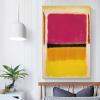 32 Paintings by Mark Rothko - Marks Rothko - Violet, Black, Orange, Yellow on White And Red - Abstract Art Poster Decorative Painting Canvas Wall Art Living Room Posters Bedroom Painting 20x30inch(50x view 4