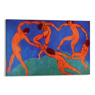 14 Paintings by Matisse - Henri Matisse - Dance (II) Retro Canvas Art Poster and Wall Art Picture Print Modern Family Bedroom Decor Posters 28x42inch(70x105cm)