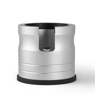 C/M Espresso Tamping Station, Metal Coffee Portafilter Holder, Adjustable Espresso Tamper Mat Stand, Espresso Tamper Mat, Great Alternative for Barista Espresso Tamping Mat, for 58mm Portafilters