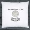 18 X 18 Throw Pillow Shredded Memory Foam, Square Couch Pillow Limited Baby Black Panther Fabulous Faux Fur Case & Shell, 1 PCS, 2-Tone Decorative Luxury Style - Sofa, Bedroom, Adjustable Fill Zipper view 2