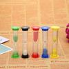 BAWAQAF 6pcs/Set 30s 1/2/3/5/10min Timer Hourglasses Desktop Sand Handmade Fine Workmanship Plastic Hourglasses,Fit for Students Ornaments view 2