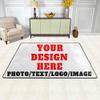 ADAPTOR Custom Extra Large Floor Mat, Add Your Own Text Image Non-Slip Rectangular Bath Mat Washable Bathroom Soft Kitchen Floor Area Rugs for Home Garage Office 72'' x 48'' view 1
