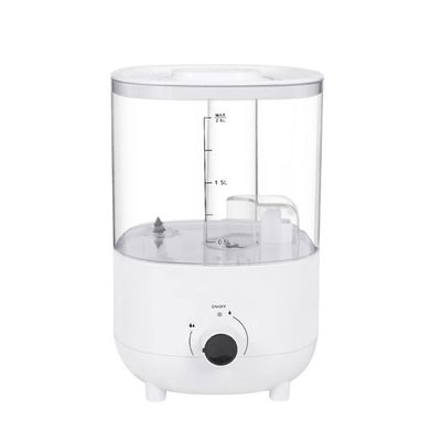 Grafken Small Humidifier,Backflow of Water Mist, Refusal to Wet The Desktop, Home Silent Desktop Bedroom Large Spray Office Pregnant Woman Air Conditioner Baby Air Humidifier (Color : White)