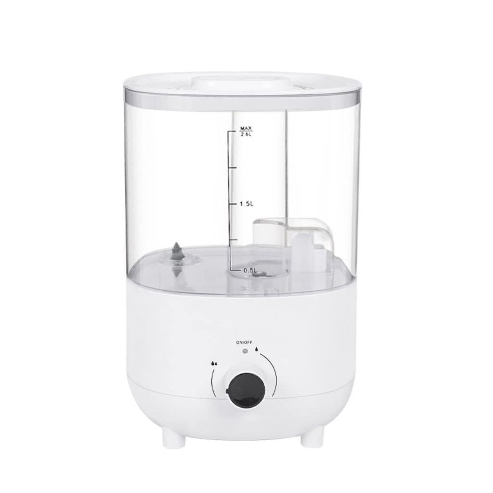 Grafken Small Humidifier,Backflow of Water Mist, Refusal to Wet The Desktop, Home Silent Desktop Bedroom Large Spray Office Pregnant Woman Air Conditioner Baby Air Humidifier (Color : White)