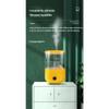 Grafken Small Humidifier,Backflow of Water Mist, Refusal to Wet The Desktop, Home Silent Desktop Bedroom Large Spray Office Pregnant Woman Air Conditioner Baby Air Humidifier (Color : White) view 2