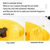 Grafken Small Humidifier,Backflow of Water Mist, Refusal to Wet The Desktop, Home Silent Desktop Bedroom Large Spray Office Pregnant Woman Air Conditioner Baby Air Humidifier (Color : White) view 4
