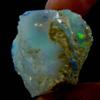 Dazzlegems Ultra Fire Opal Rough Gemstone, Raw Crystals Gemstone, Ethiopian Opal Rock, Jewelry Making Supplies, Chakra Healing, Energy Stone, Reiki, Meditation, Art-Crafts-Diy Stone 47.85 Cts, view 2