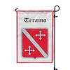 TERAMO Italy Coat Of Arms 12x19 Inches Double Sided Garden Flag view 1