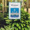 TRIESTE Italy Coat Of Arms 12x19 Inches Double Sided Garden Flag view 4