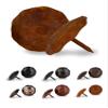 100 Pack 1.5" Round Head Iron Clavos Decorative Nails  Rusted  Handmade Rustic Round Fasteners for Farmhouse Shutters, Faux Wood Beams, Barn Doors, Shutters, Gates  Ornamental Wood Accent view 1
