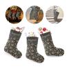 CUXWEOT Personalized Pirate Anchor Wheel Christmas Stocking Customize Name Decor for Xmas Tree Fireplace Hanging Party 17.52 x 7.87 Inch view 3