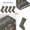 CUXWEOT Personalized Pirate Anchor Wheel Christmas Stocking Customize Name Decor for Xmas Tree Fireplace Hanging Party 17.52 x 7.87 Inch view 4
