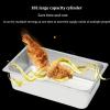 Household Products 18l/26l Commercial Desktop Large Propane Gas Fryer, Light Stainless Steel Lpg Deep Fryer Large Capacity Chicken and Fries Outdoor Gas Fryer, Double Fryer with Basket and Lid view 4