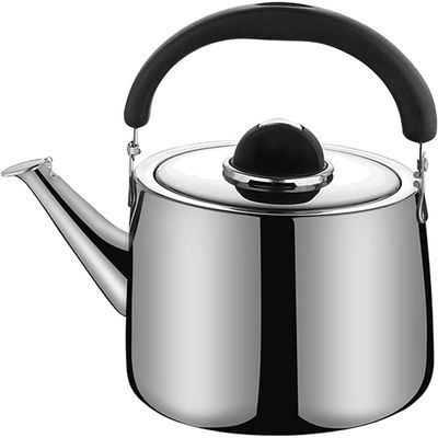 Induction Kettle Whistling Tea Kettle Tea Kettle Stainless Steel Whistling Stove Top Surgical Polished Teapot with Heat-Resistant Handle for Stove Top (Size : 3L)