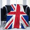 Flag of The United Kingdom Ultra-Soft Micro Fleece Blanket Throw Blanket Warm Blanket Throw Blanket Ultra Soft Thick Bed Blanket 50"X40" view 1