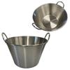 Cazo Grande Para Carnitas Stainless Steel Wok comal Fry 27-1/2''W x 16-1/2''H view 1