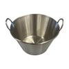 Cazo Grande Para Carnitas Stainless Steel Wok comal Fry 27-1/2''W x 16-1/2''H view 3