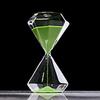 BAWAQAF Nordic Style Creative Masonry Glass hourglass30minutes Craftwork Home Living Room Office Desk Decoration Accessory Gifts view 1