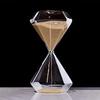 BAWAQAF Nordic Style Creative Masonry Glass hourglass30minutes Craftwork Home Living Room Office Desk Decoration Accessory Gifts view 1