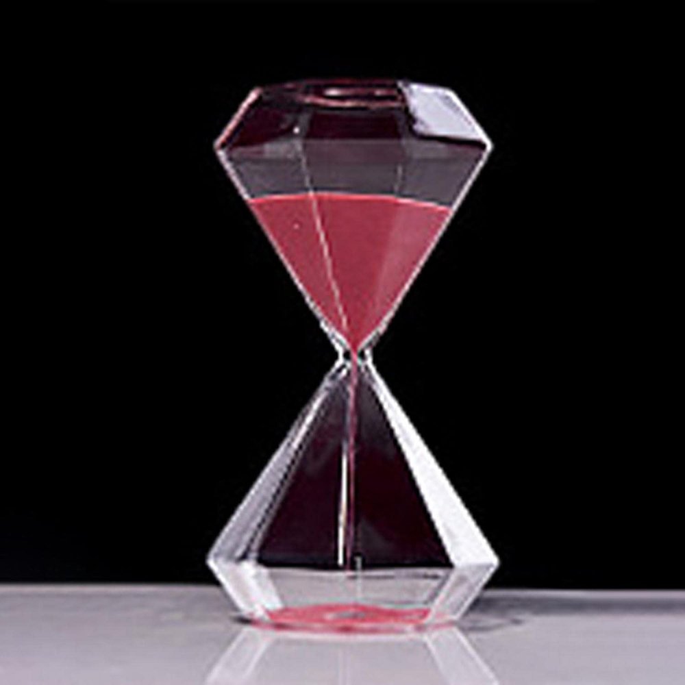 BAWAQAF Nordic Style Creative Masonry Glass hourglass30minutes Craftwork Home Living Room Office Desk Decoration Accessory Gifts