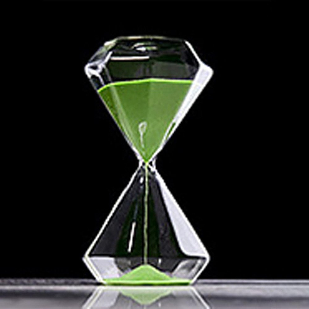 BAWAQAF Nordic Style Creative Masonry Glass Hourglass 5 Minutes Craftwork Home Living Room Office Desk Decoration Accessory Gifts