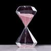 BAWAQAF Nordic Style Creative Masonry Glass Hourglass 5 Minutes Craftwork Home Living Room Office Desk Decoration Accessory Gifts view 2